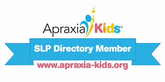 Apraxia Kids SLP Directory Member badge